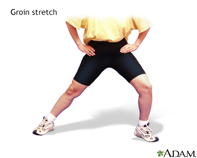 Groin stretch