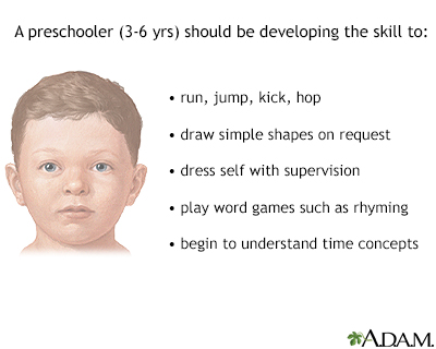 Preschooler development